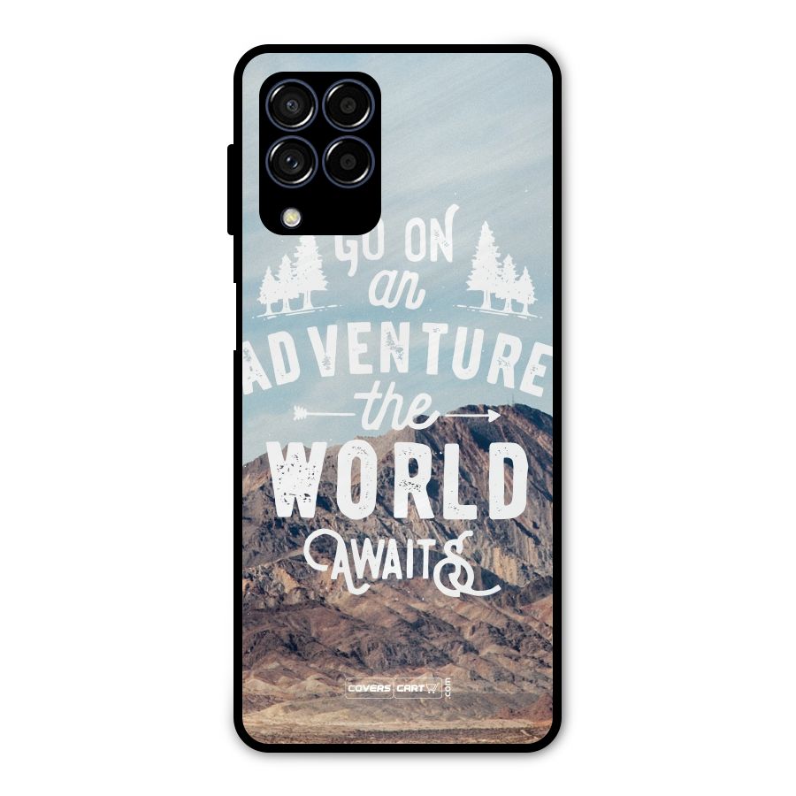 Adventure World Metal Back Case for Galaxy M53 5G