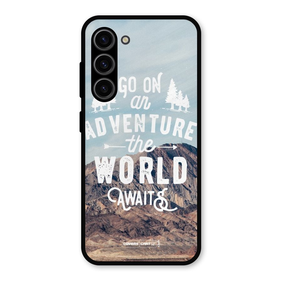 Adventure World Metal Back Case for Galaxy S23