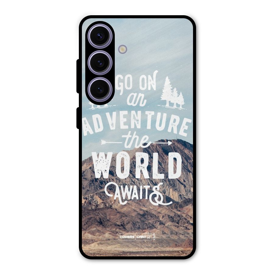 Adventure World Metal Back Case for Galaxy S24
