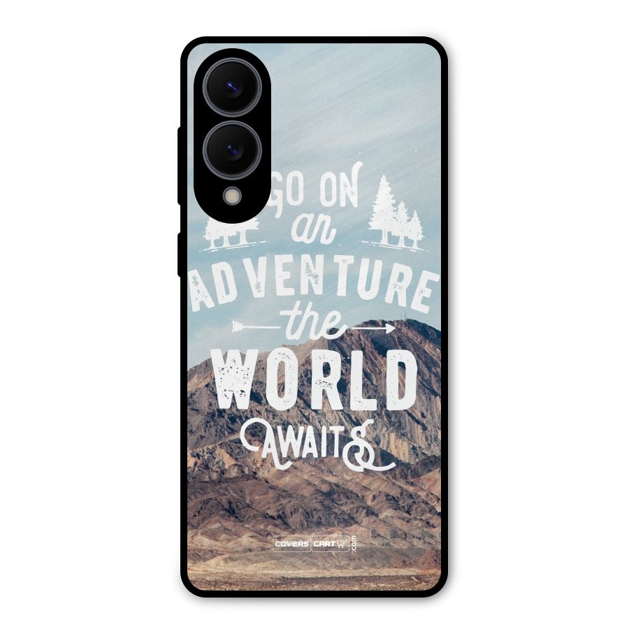Adventure World Metal Back Case for Galaxy S25 Edge