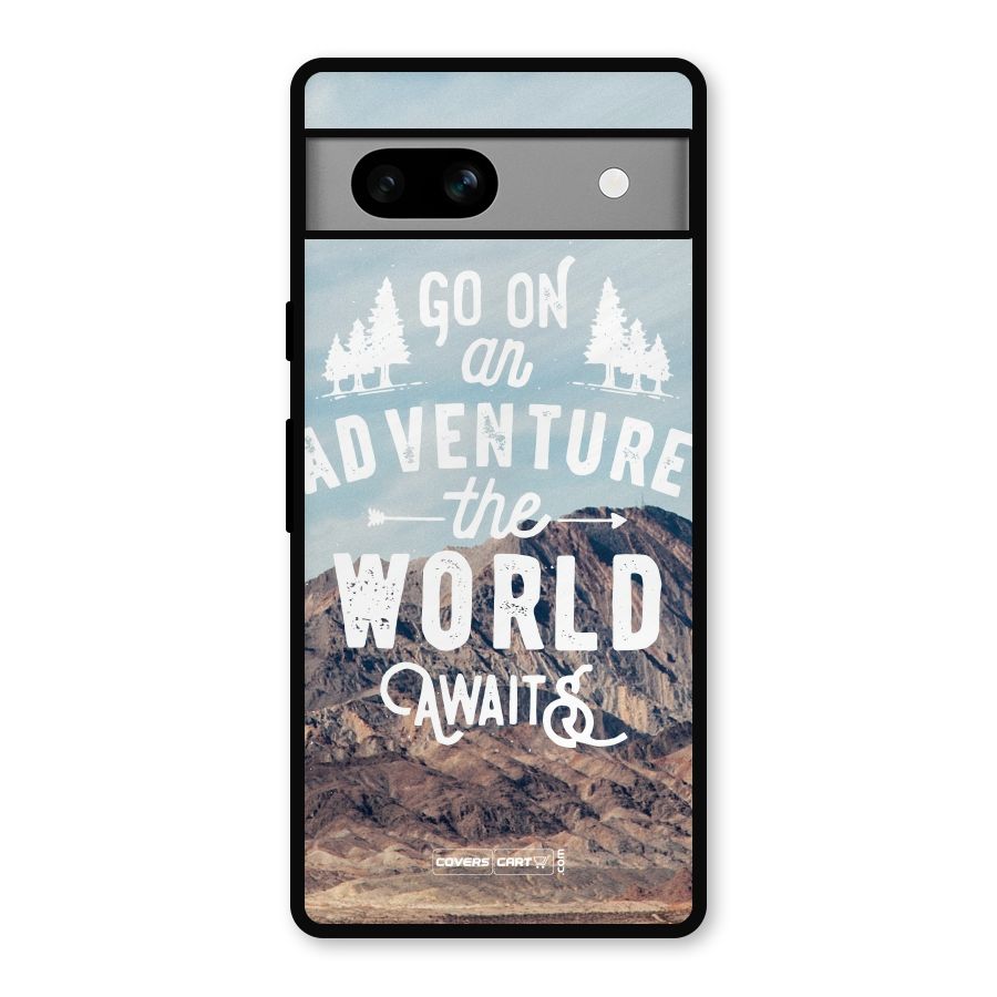 Adventure World Metal Back Case for Google Pixel 7a