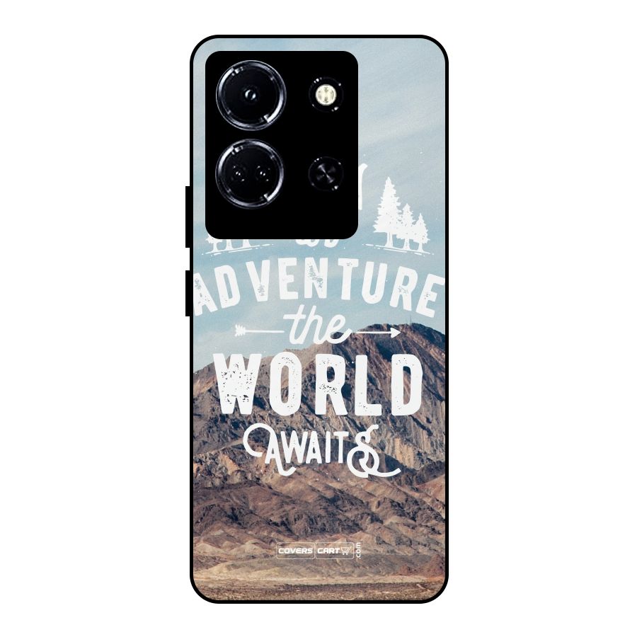 Adventure World Metal Back Case for Infinix Note 30 5G