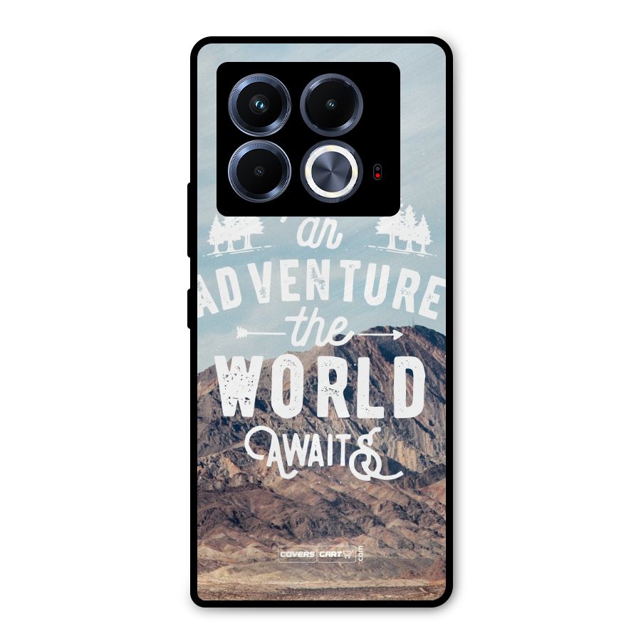 Adventure World Metal Back Case for Infinix Note 40 5G