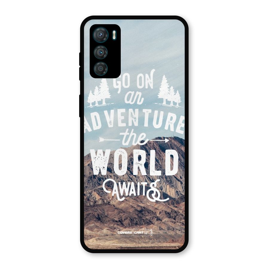 Adventure World Metal Back Case for Moto G42
