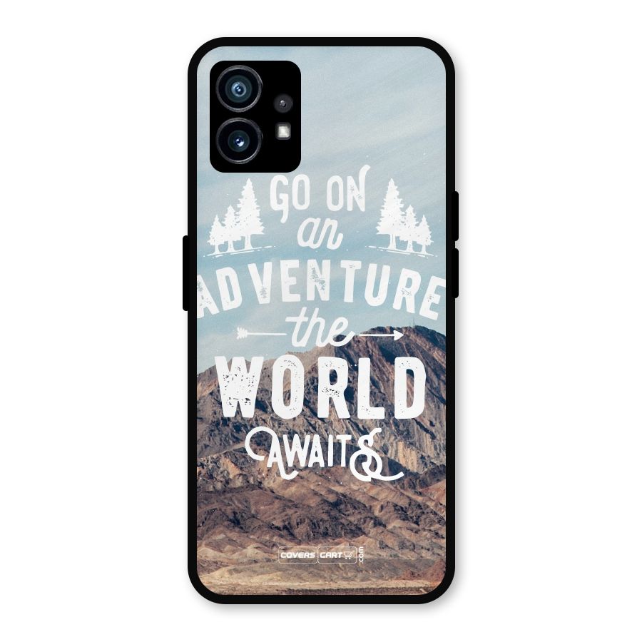 Adventure World Metal Back Case for Nothing Phone 1