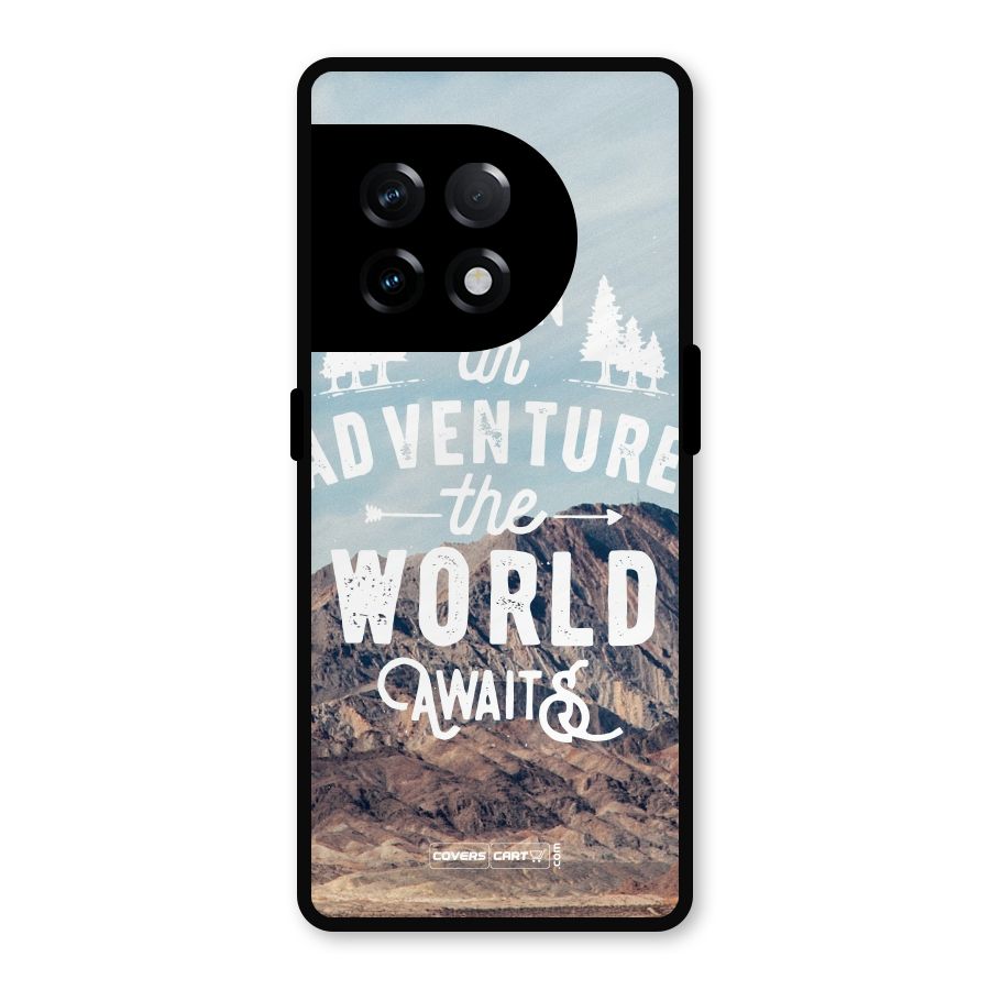 Adventure World Metal Back Case for OnePlus 11R
