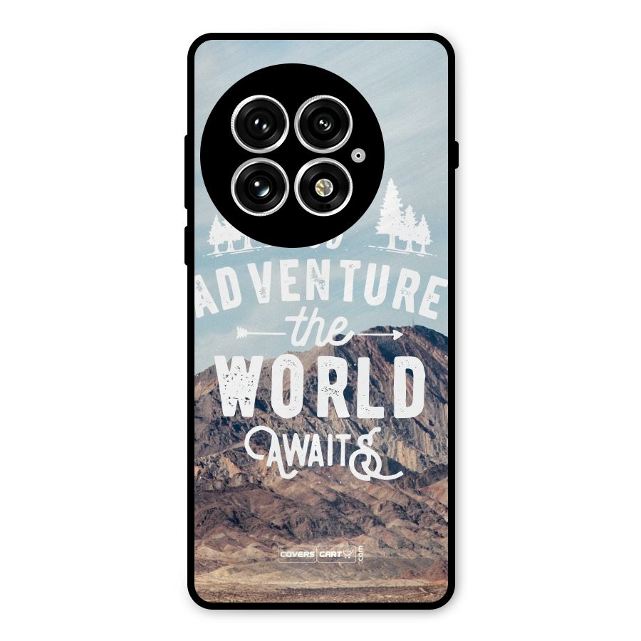 Adventure World Metal Back Case for OnePlus 13