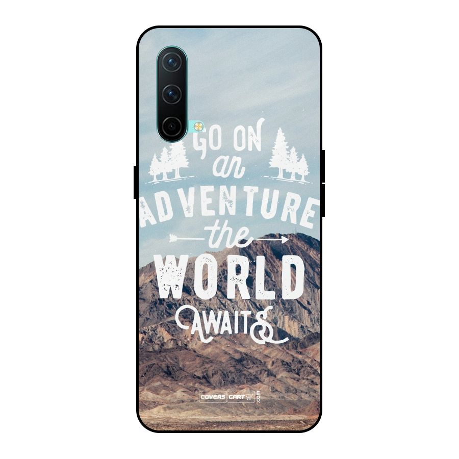 Adventure World Metal Back Case for OnePlus Nord CE 5G