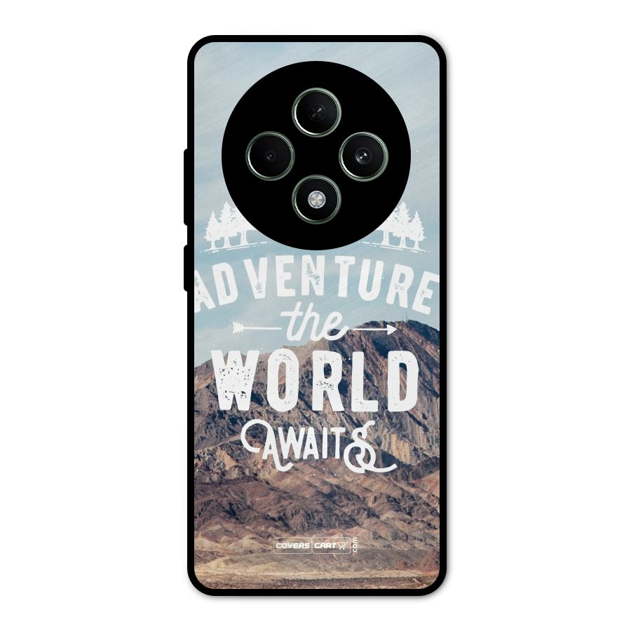 Adventure World Metal Back Case for Oppo F27
