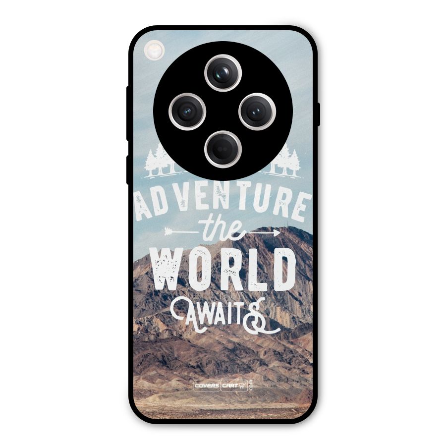 Adventure World Metal Back Case for Oppo Find X8