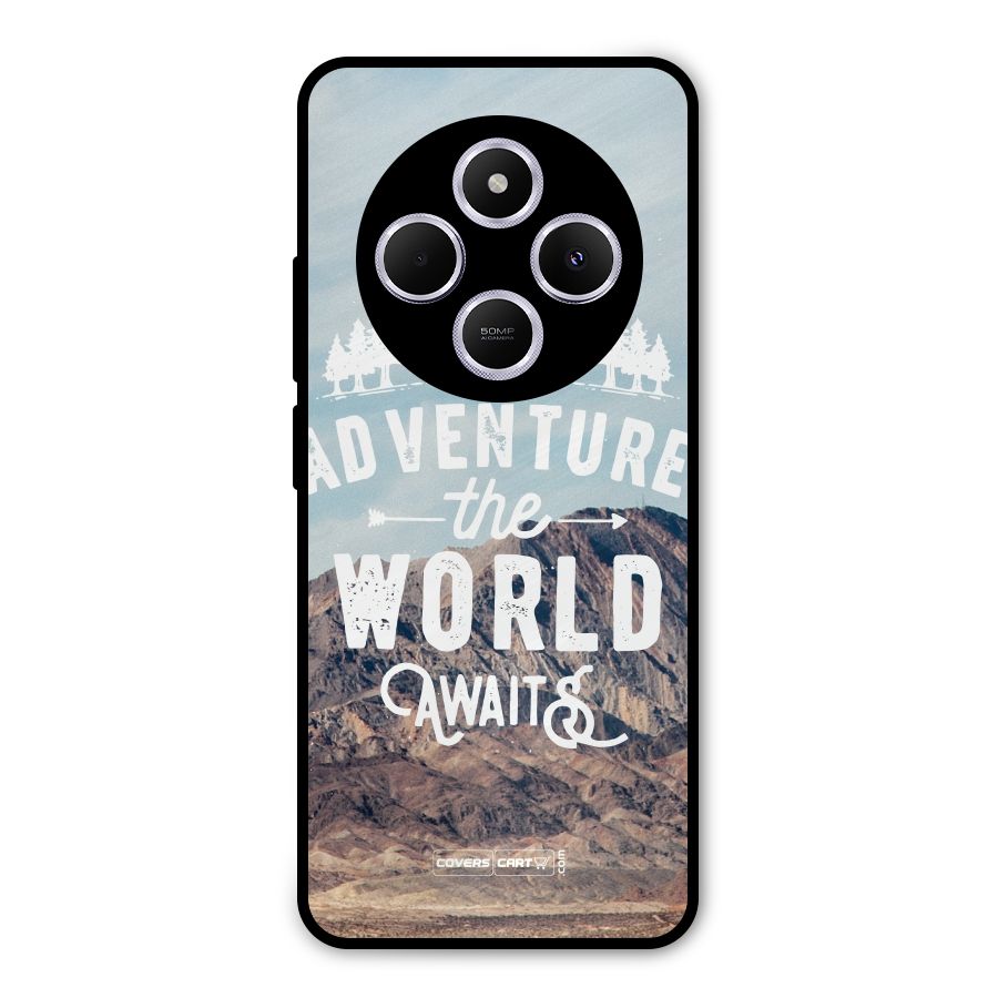 Adventure World Metal Back Case for Poco C75 5G