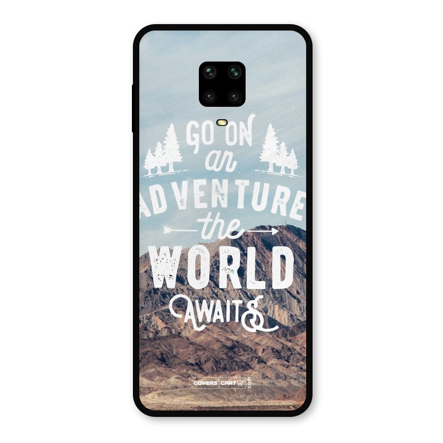 Adventure World Metal Back Case for Poco M2 Pro