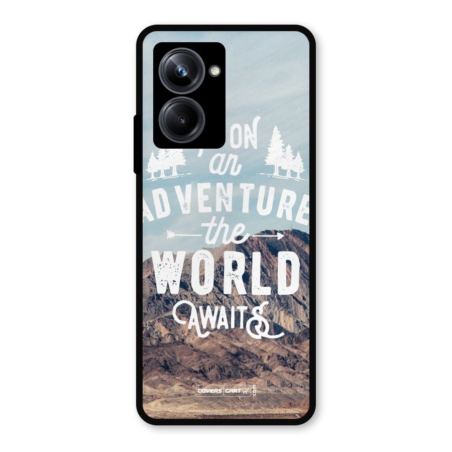 Adventure World Metal Back Case for Realme 10 Pro