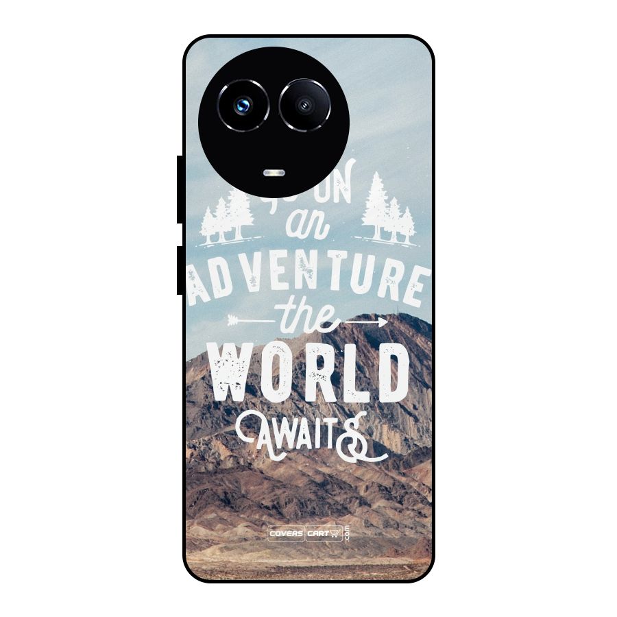 Adventure World Metal Back Case for Realme 11 5G