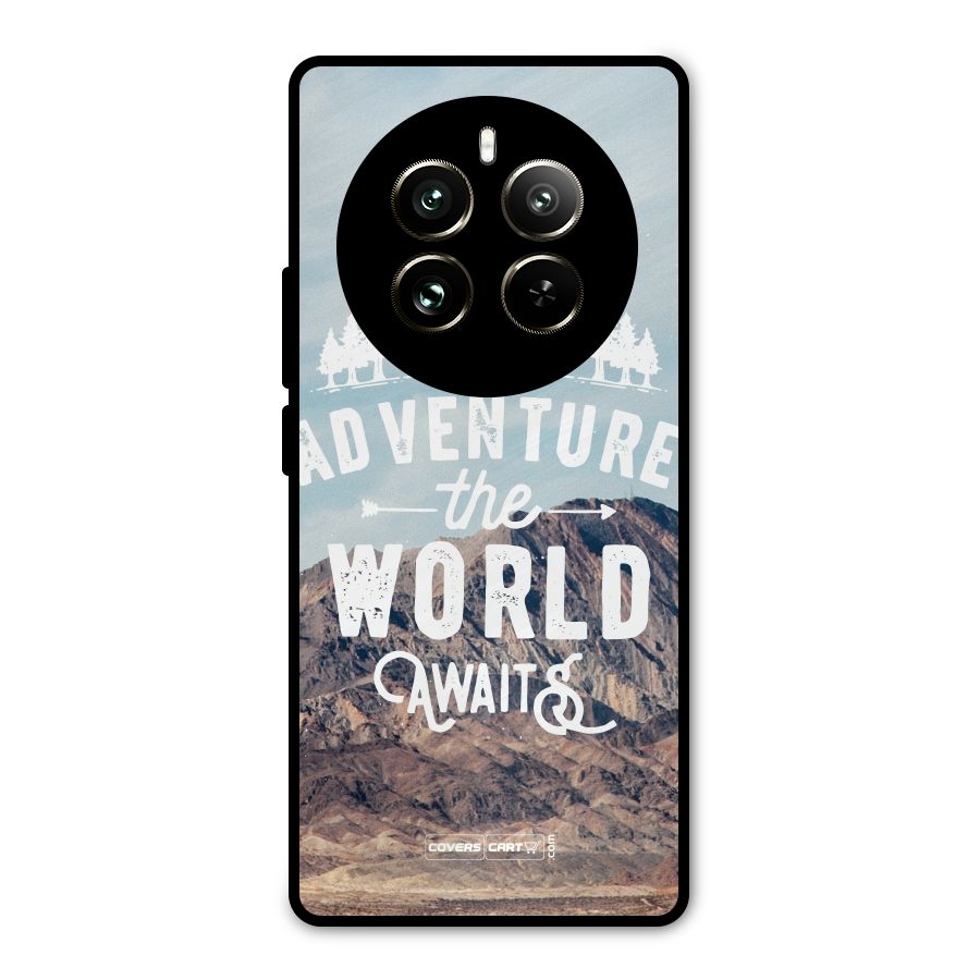 Adventure World Metal Back Case for Realme 12 Pro