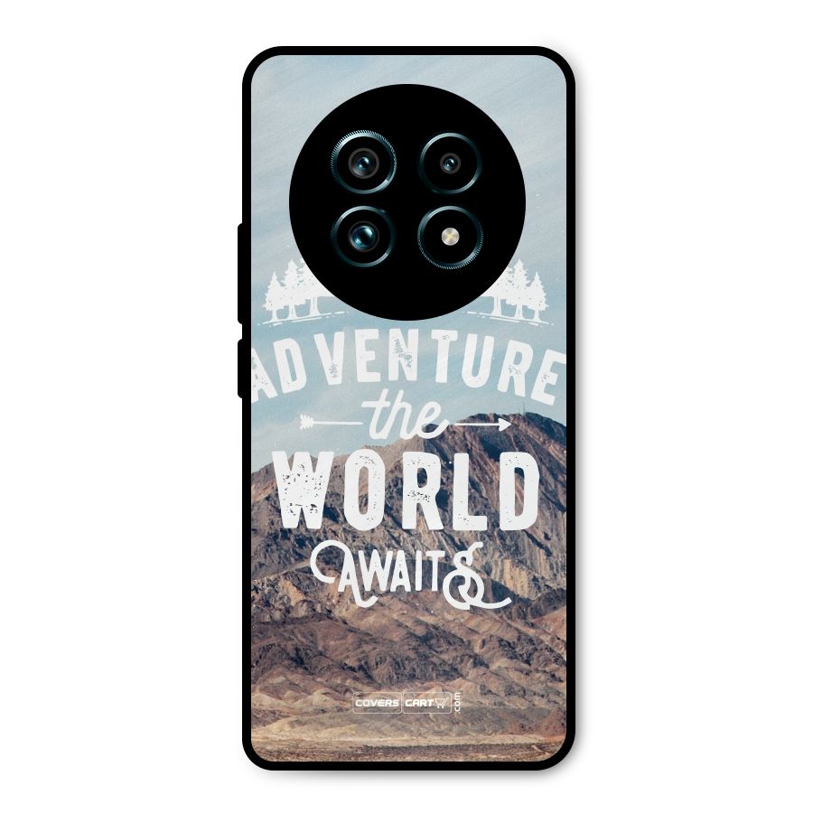 Adventure World Metal Back Case for Realme 13 Pro Plus