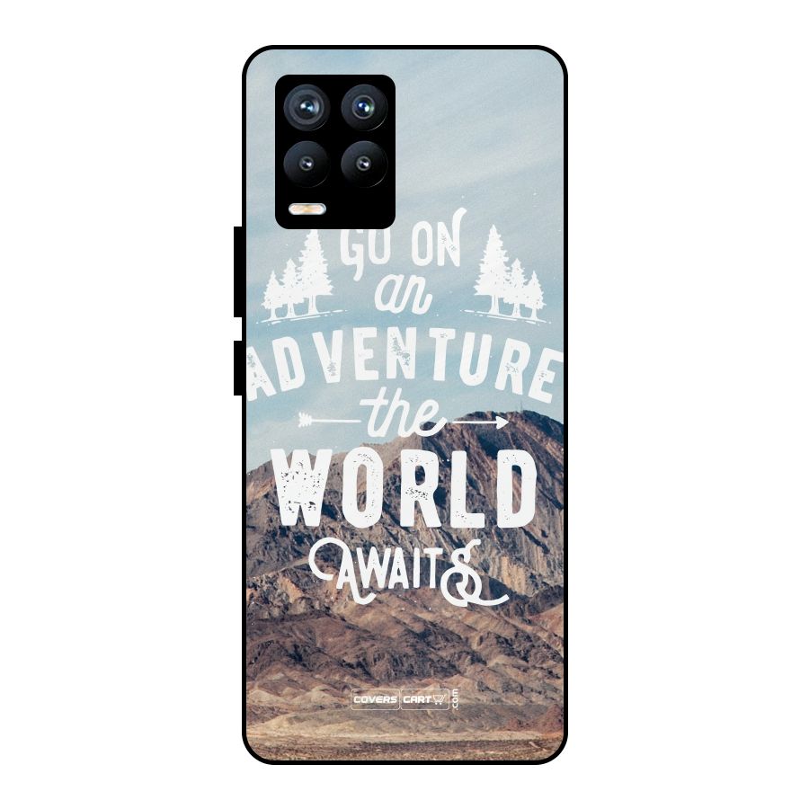 Adventure World Metal Back Case for Realme 8 Pro