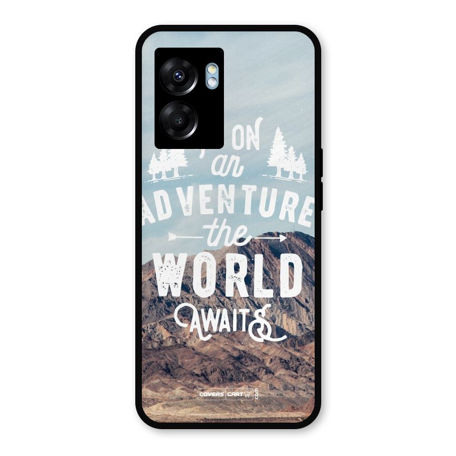 Adventure World Metal Back Case for Realme Narzo 50 5G