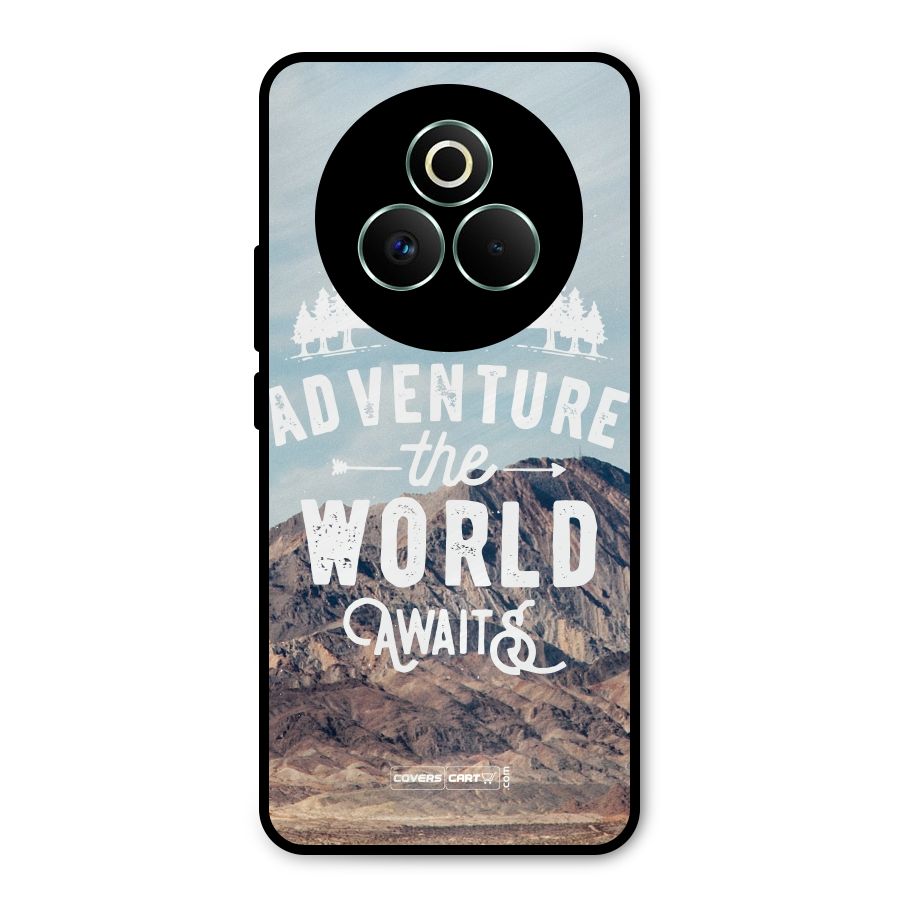 Adventure World Metal Back Case for Realme P3 Pro