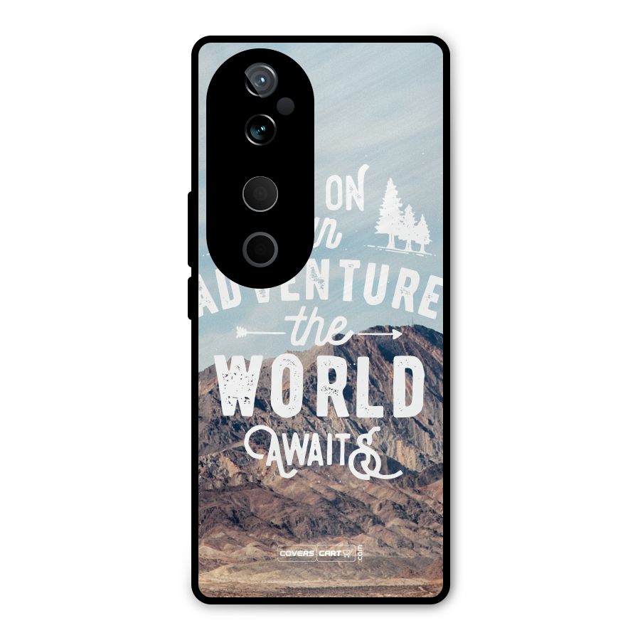 Adventure World Metal Back Case for Vivo T3 Ultra