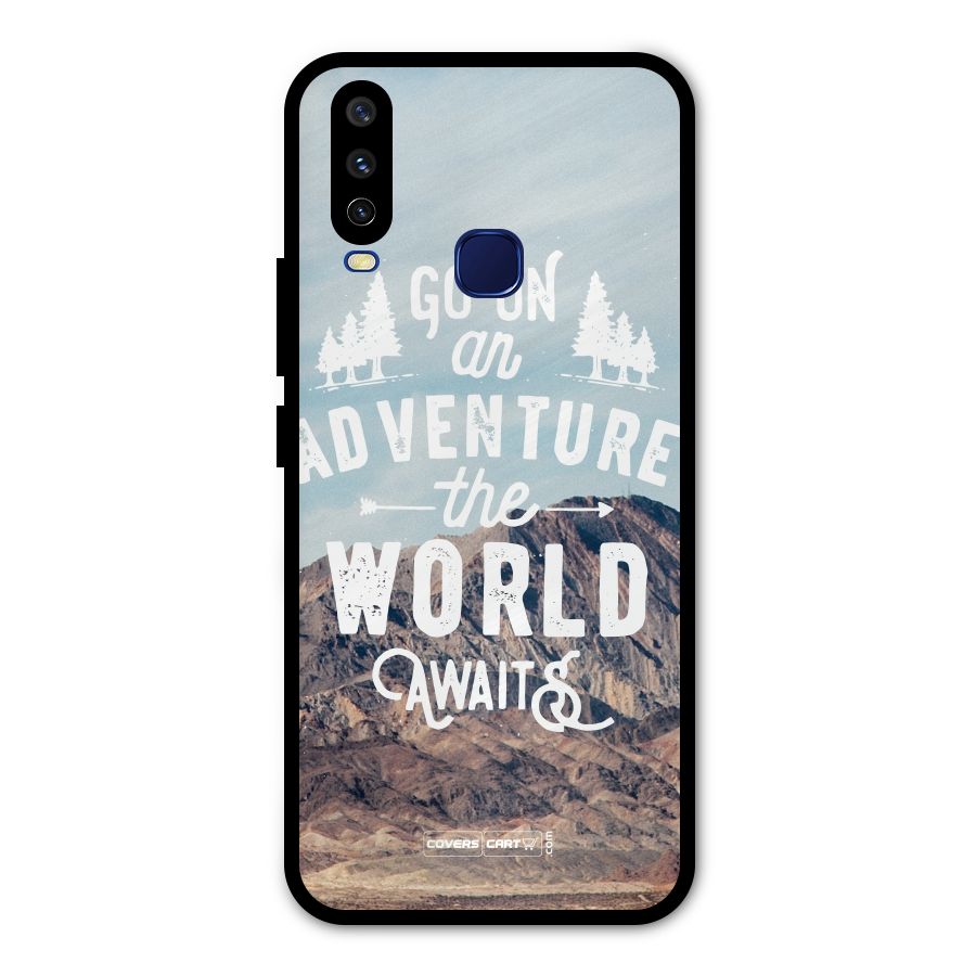 Adventure World Metal Back Case for Vivo Y15