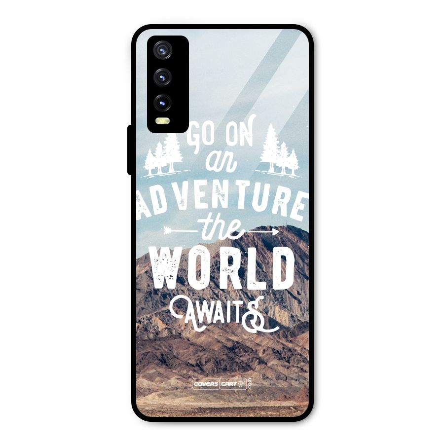 Adventure World Metal Back Case for Vivo Y20