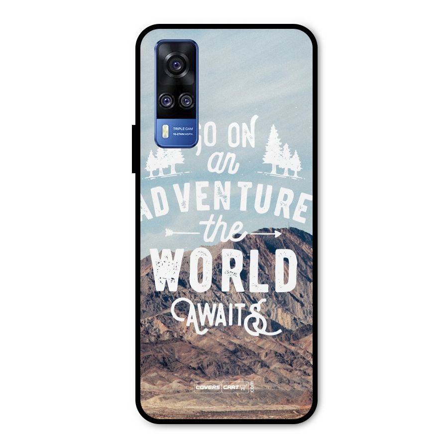 Adventure World Metal Back Case for Vivo Y51A