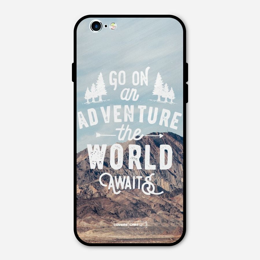 Adventure World Metal Back Case for iPhone 6 6s