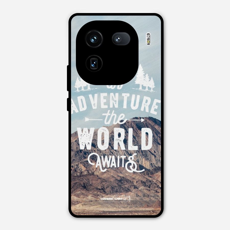 Adventure World Metal Back Case for iQOO 12