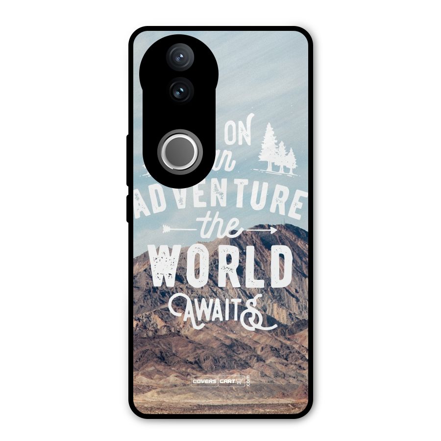 Adventure World Metal Back Case for iQOO Z10R