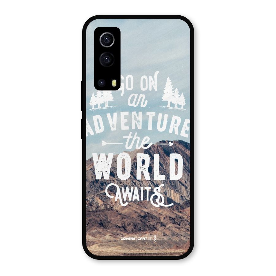 Adventure World Metal Back Case for iQOO Z3