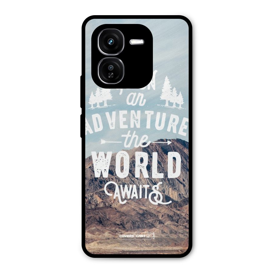 Adventure World Metal Back Case for iQOO Z9x