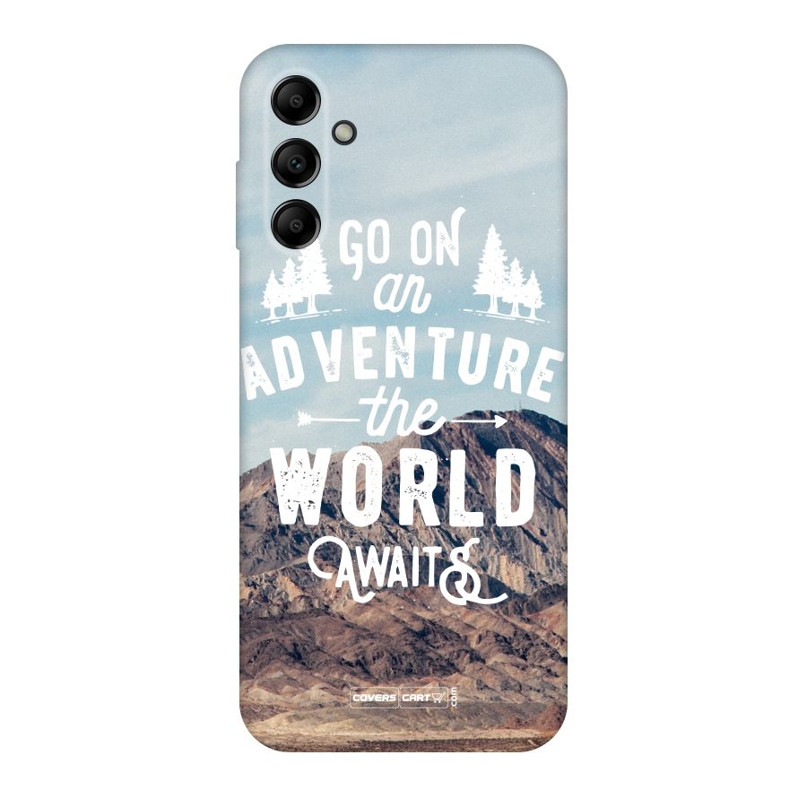 Adventure World Original Polycarbonate Back Case for Galaxy A14 5G