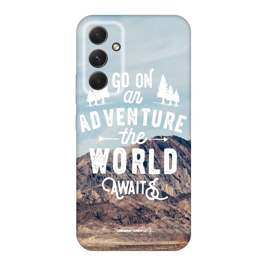 Adventure World Original Polycarbonate Back Case for Galaxy A54