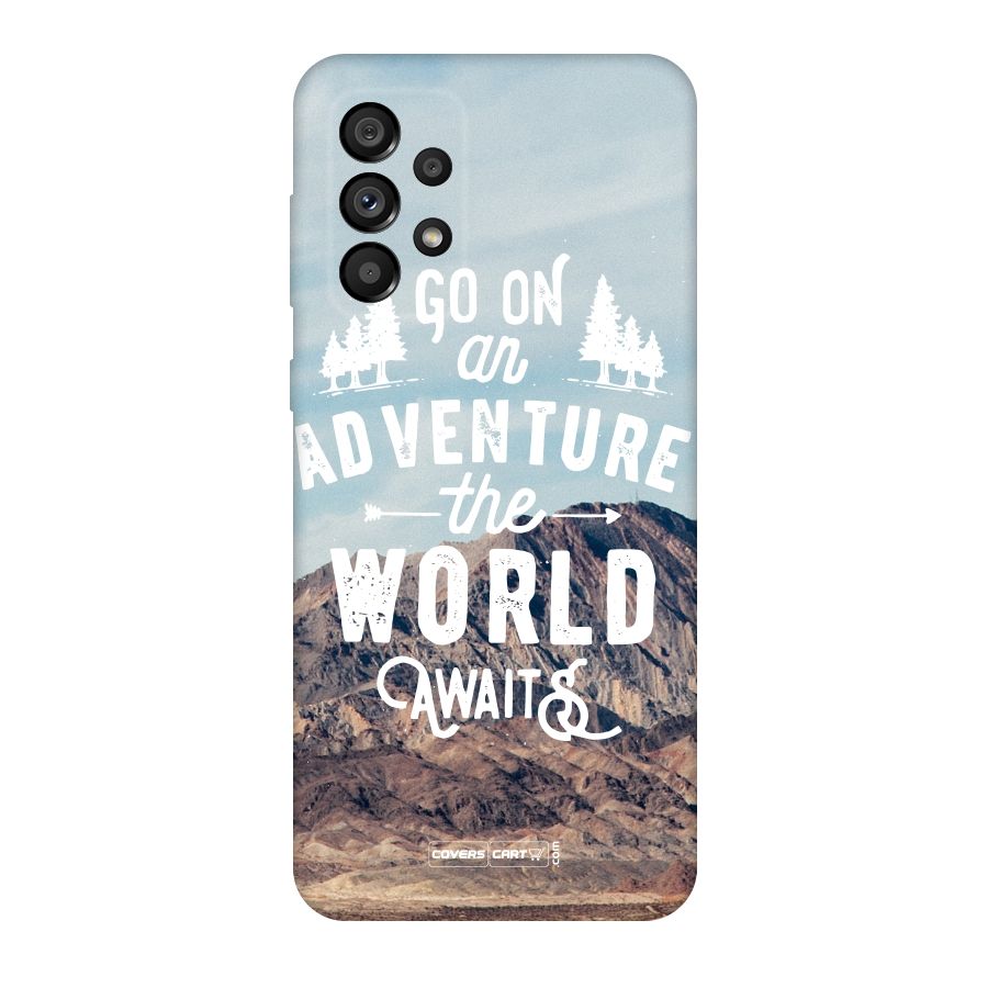 Adventure World Original Polycarbonate Back Case for Galaxy A73 5G