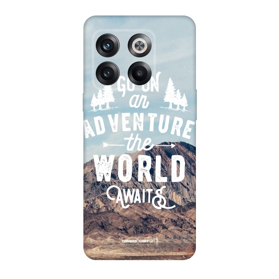 Adventure World Original Polycarbonate Back Case for OnePlus 10T