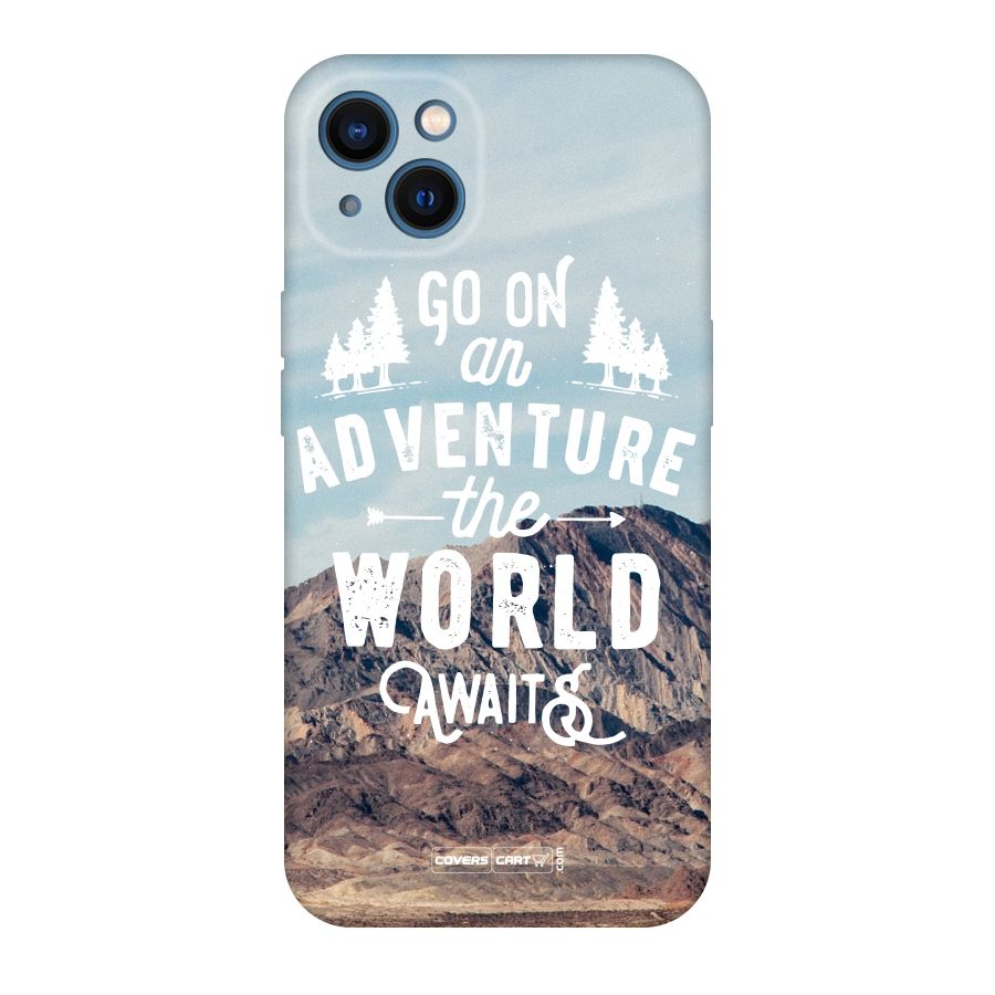 Adventure World Original Polycarbonate Back Case for iPhone 13
