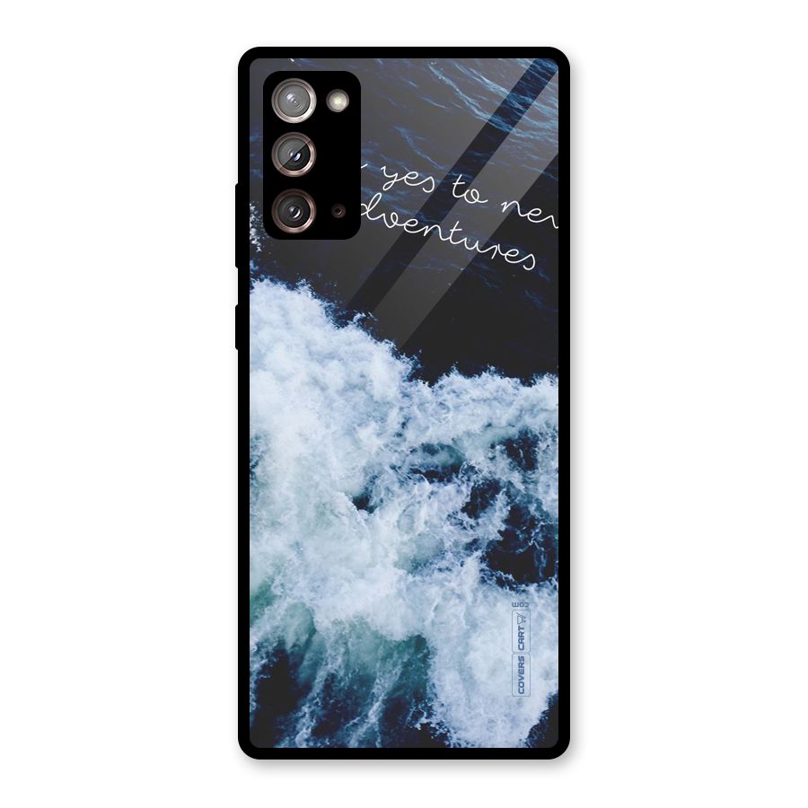 Adventures Glass Back Case for Galaxy Note 20