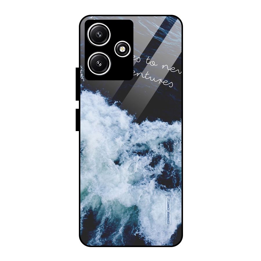 Adventures Glass Back Case for Poco M6 Pro