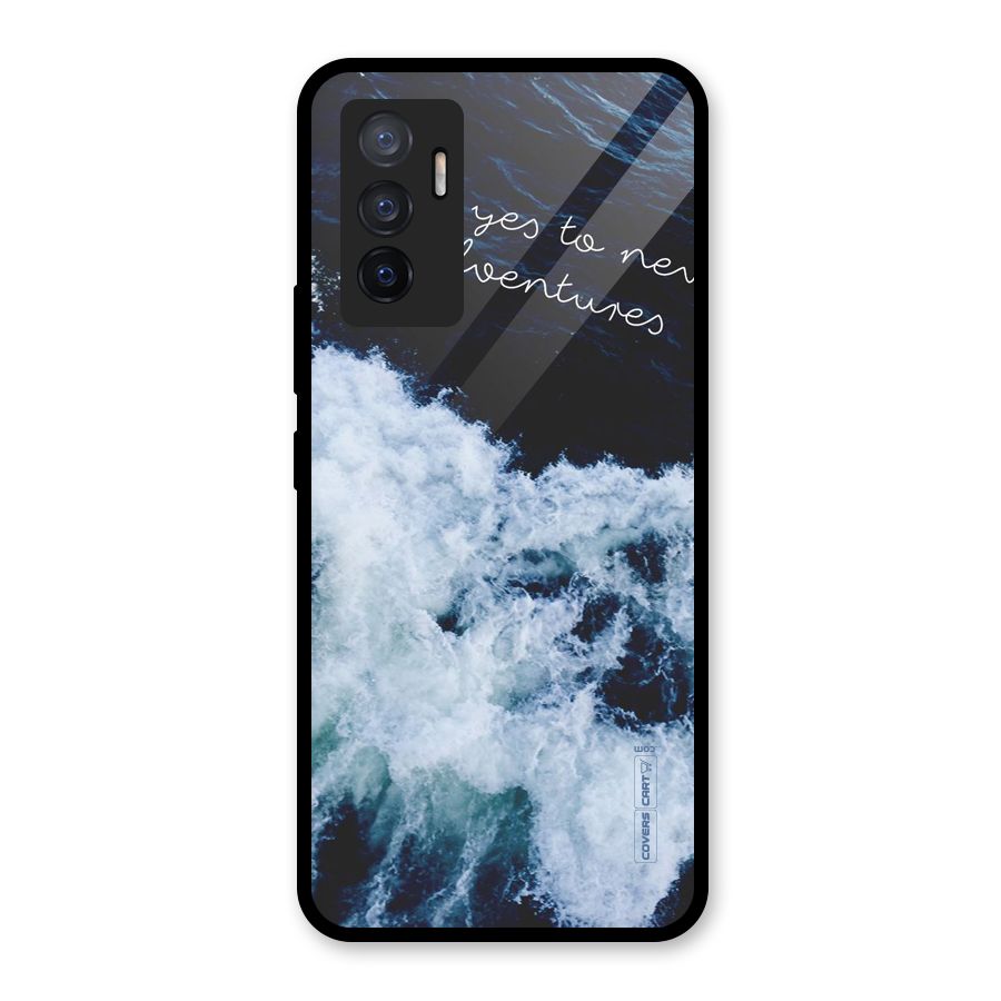 Adventures Glass Back Case for Vivo V23e