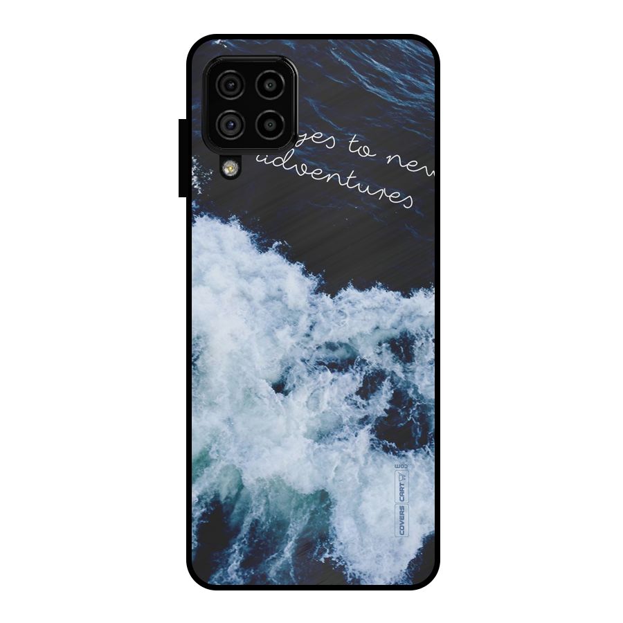 Adventures Metal Back Case for Galaxy A22 4G