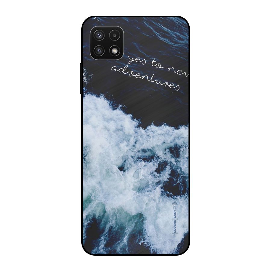Adventures Metal Back Case for Galaxy A22 5G