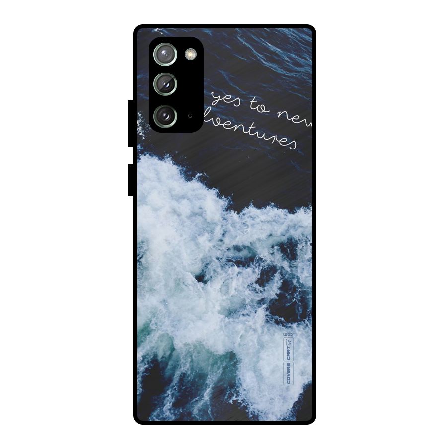 Adventures Metal Back Case for Galaxy Note 20
