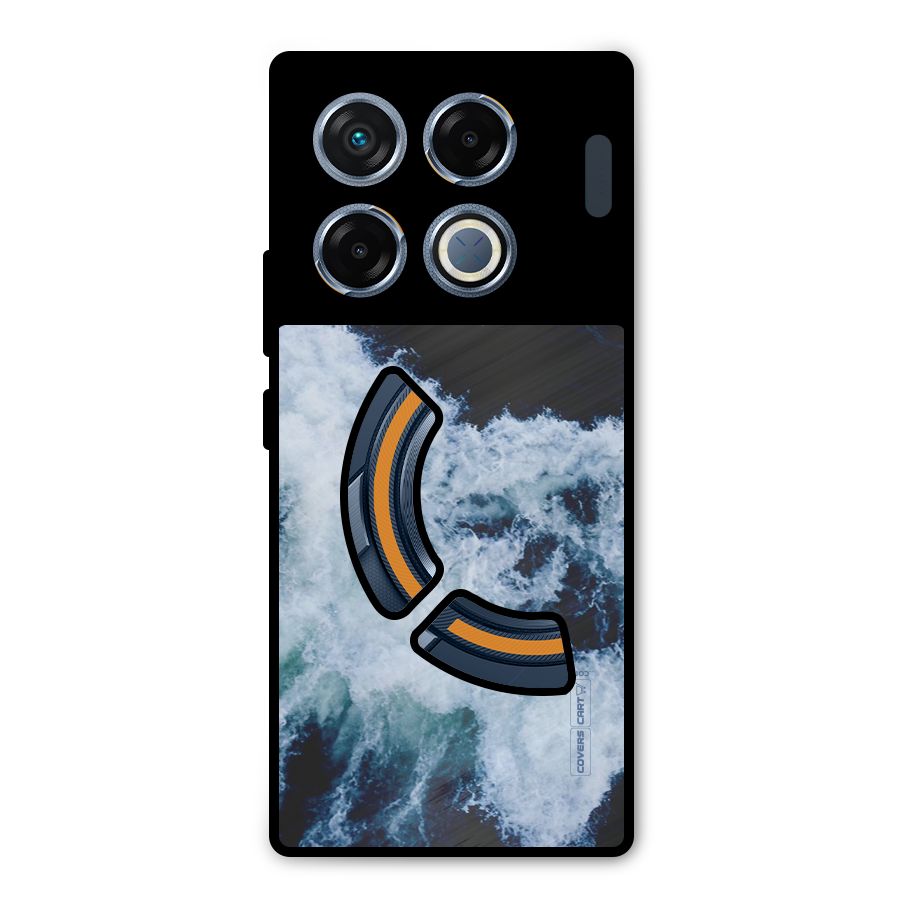 Adventures Metal Back Case for Infinix GT 20 Pro