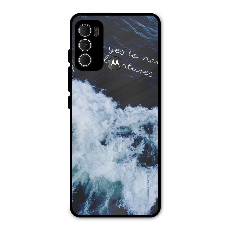 Adventures Metal Back Case for Moto G60