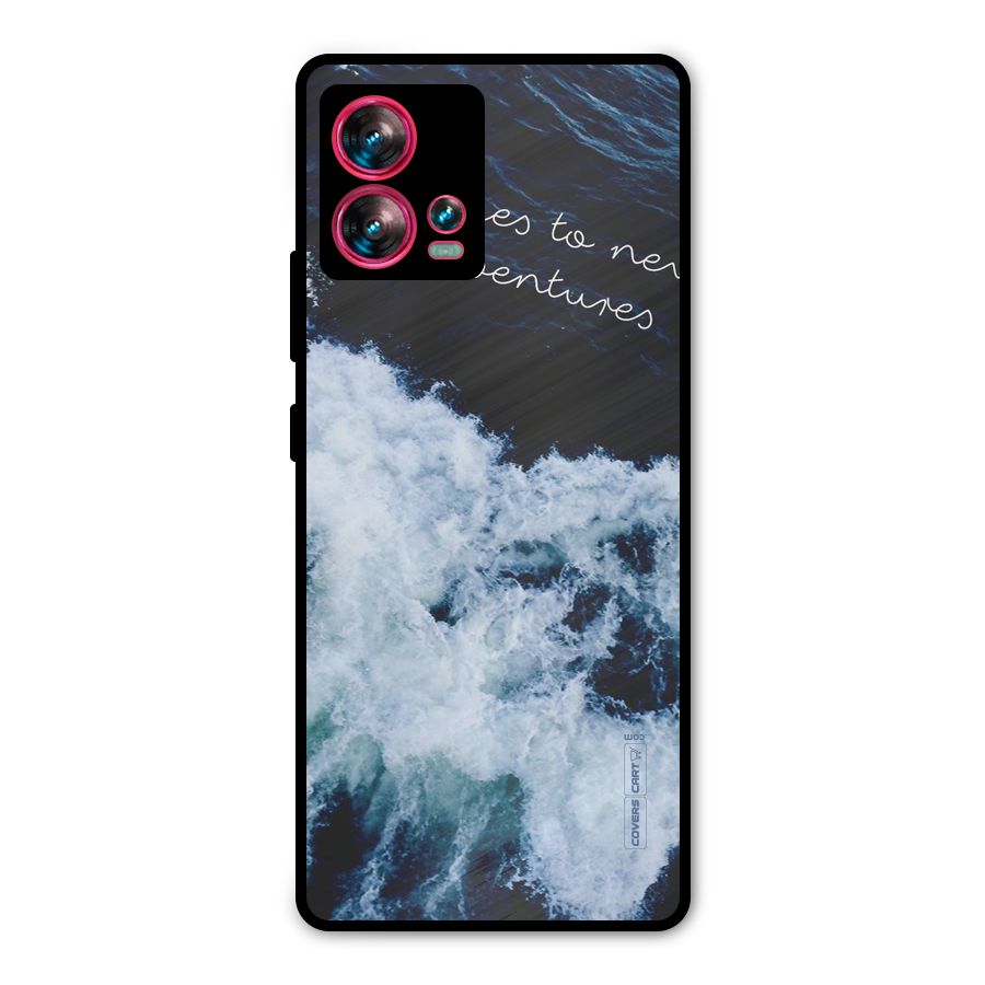 Adventures Metal Back Case for Motorola Edge 30 Fusion