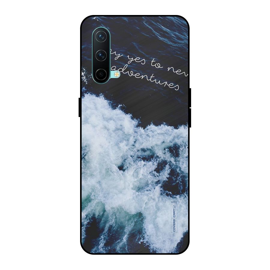 Adventures Metal Back Case for OnePlus Nord CE 5G