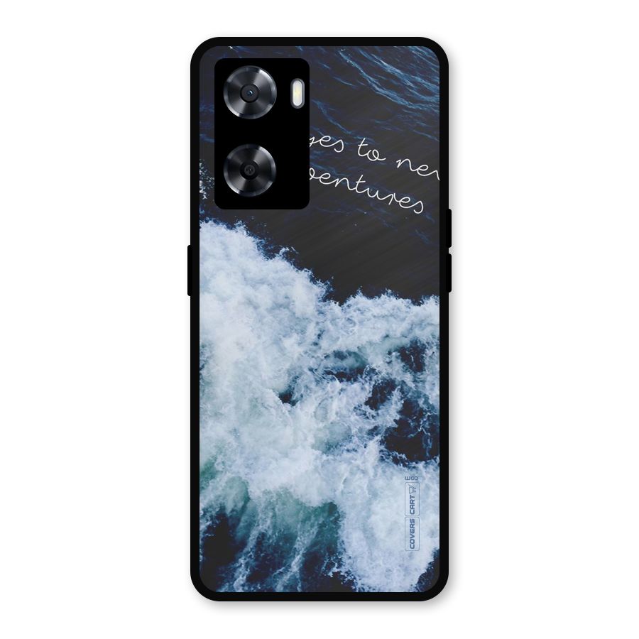 Adventures Metal Back Case for Oppo A77s
