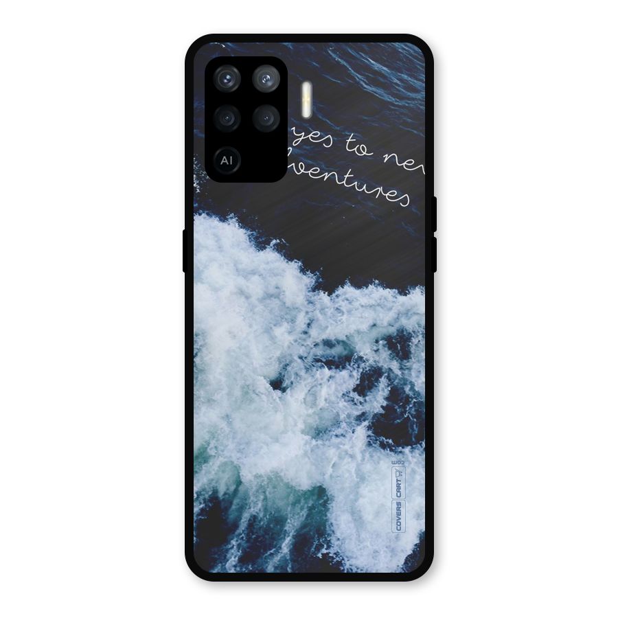 Adventures Metal Back Case for Oppo F19 Pro
