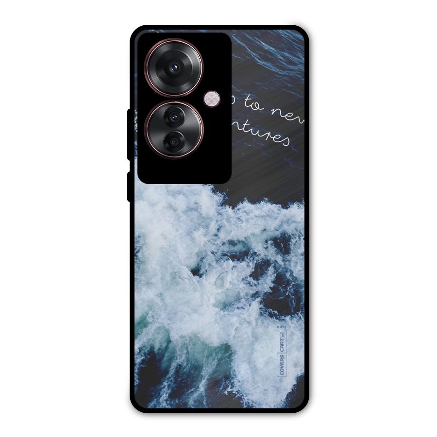 Adventures Metal Back Case for Oppo F25 Pro
